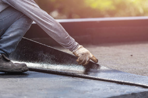 Professional Exterior Waterproofing technician working in Whippany, NJ